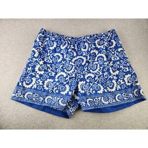 VTG Polo Sport Ralph Lauren Swim Trunks Shorts Men Big 1X Blue Floral Mesh Lined